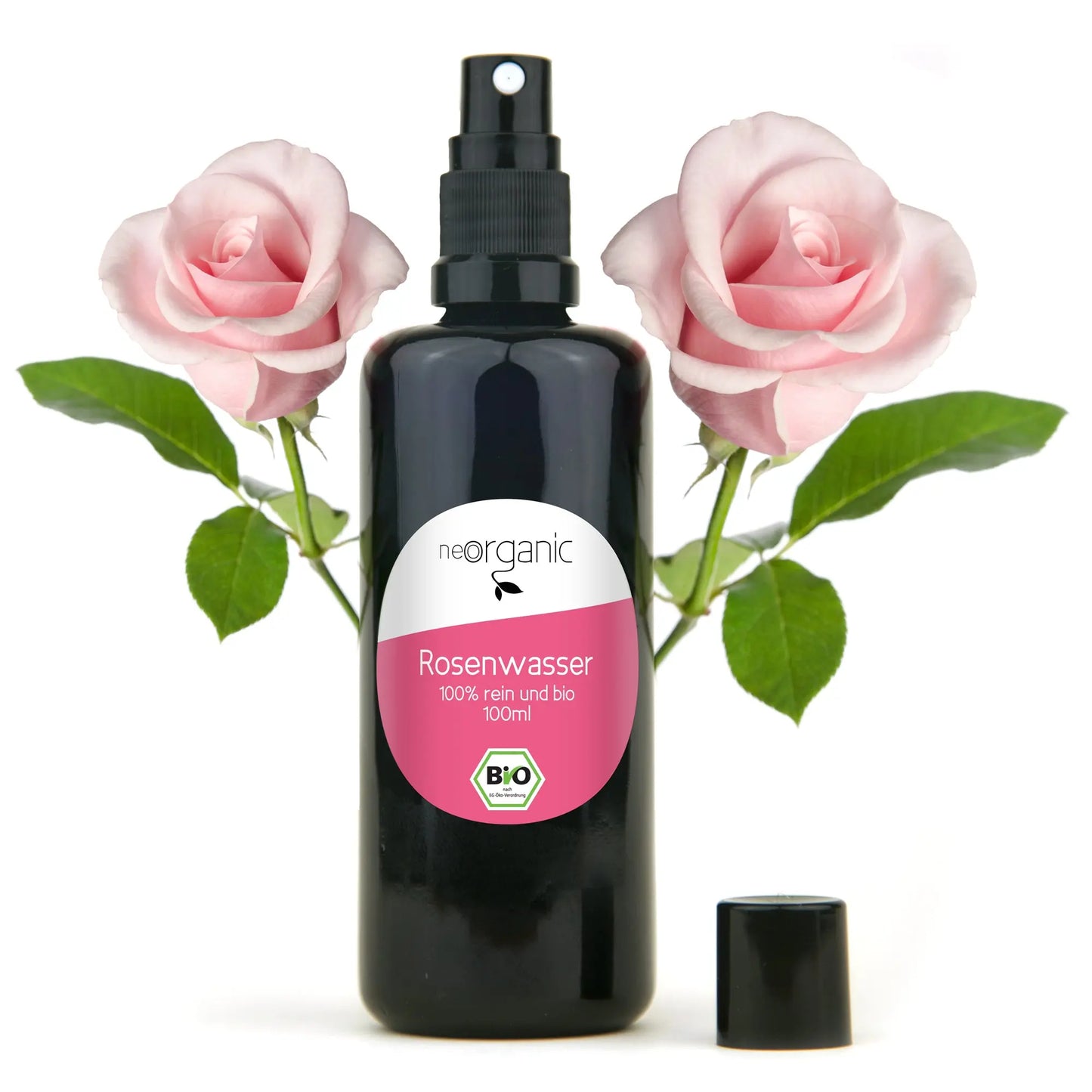 Bio Rosenwasser der Bulgarischen ölgebenden Rosa Damascena