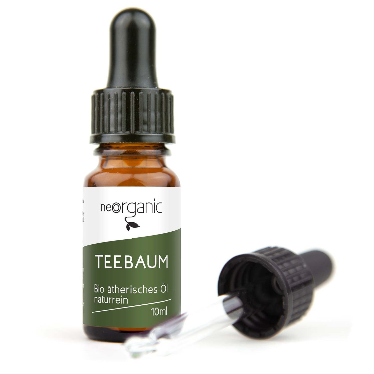 Bio Teebaumöl - Melaleuca Alternifolia - 100% naturreines ätherisches Öl mit Pipette