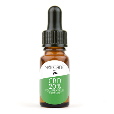 CBD Öl 20% – Premium Grade – Vollspektrum Aromaöl aus Schweizer Herstellung