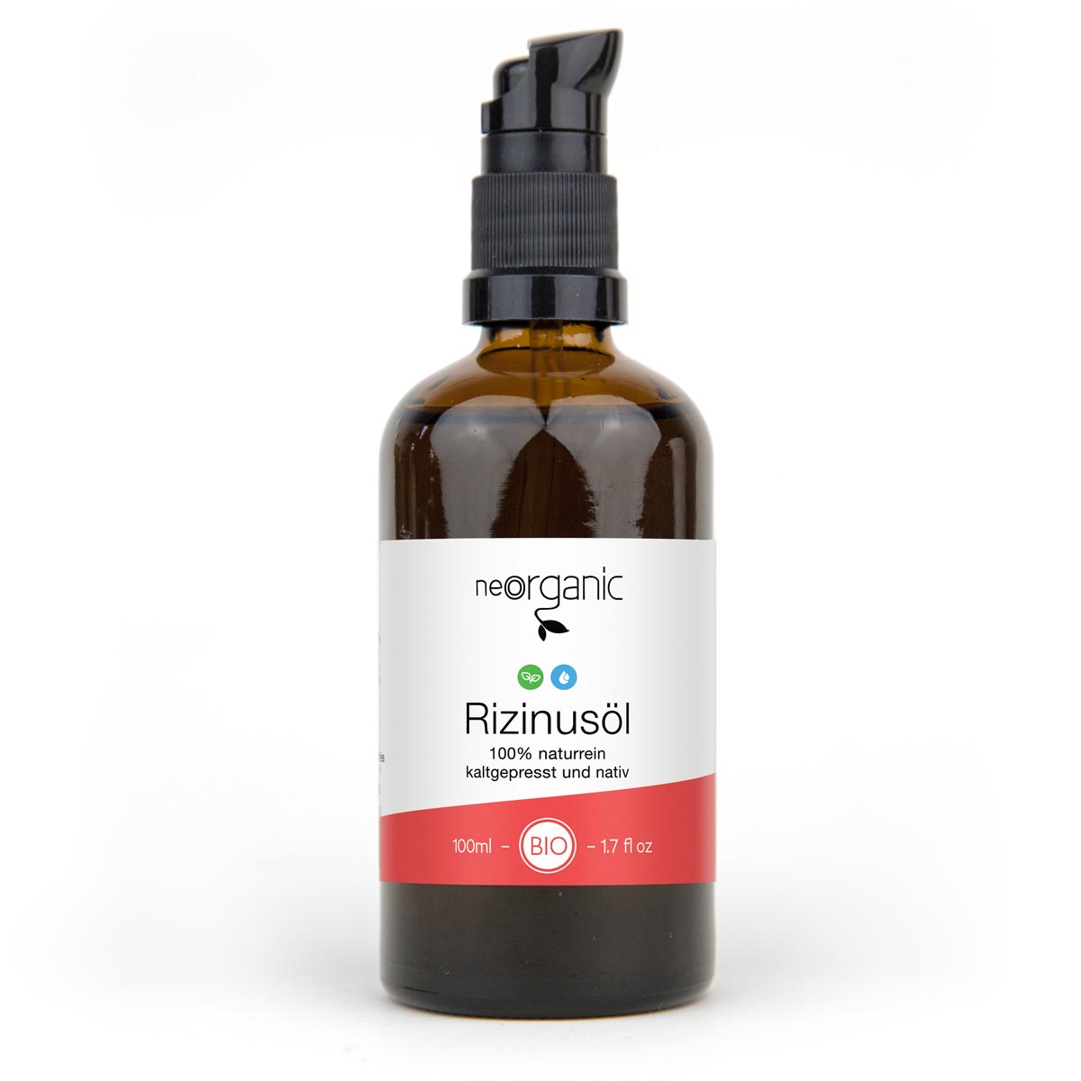 Bio Rizinusöl (Ricinus Communis Seed Oil) kaltgepresst und 100% naturrein