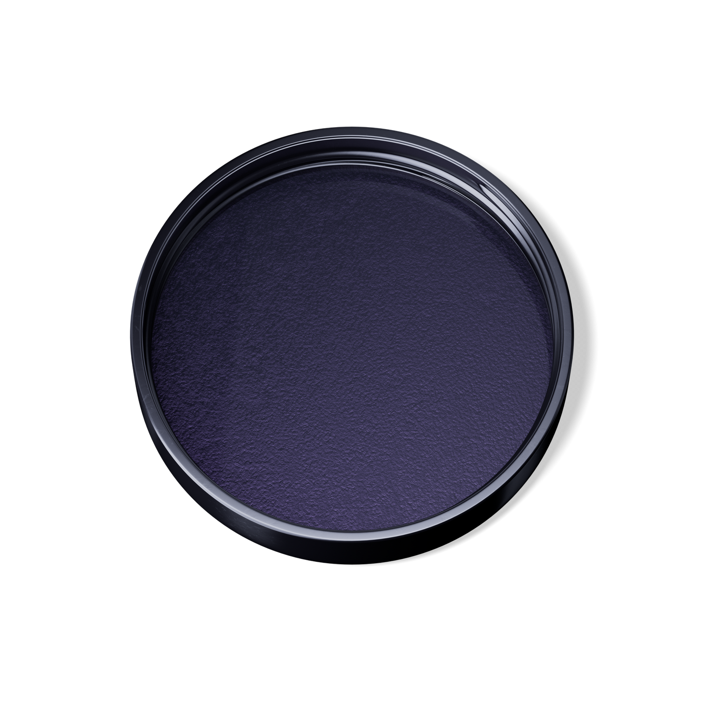 Weithalsbehälter aus Violettglas mit Deckel und Frischesiegel