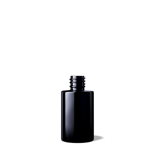 Violettglasflasche "Virgo", 18/415