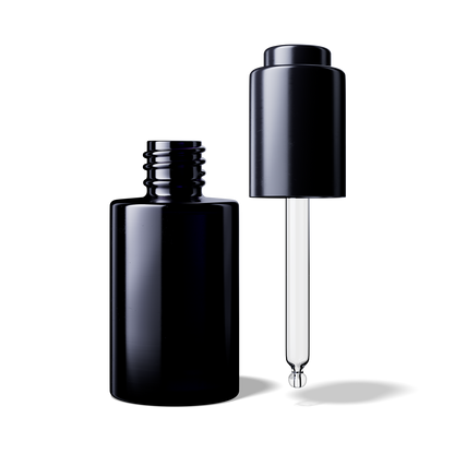 Violettglasflasche "Virgo", 18/415